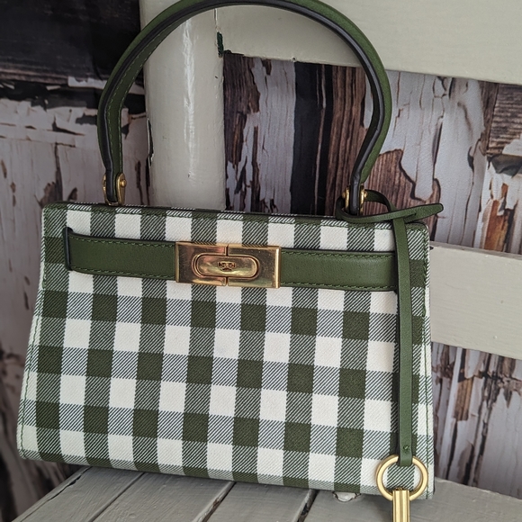 Tory Burch Petite Lee Radziwill handbag and NWT matching wallet. - Picture 6 of 16